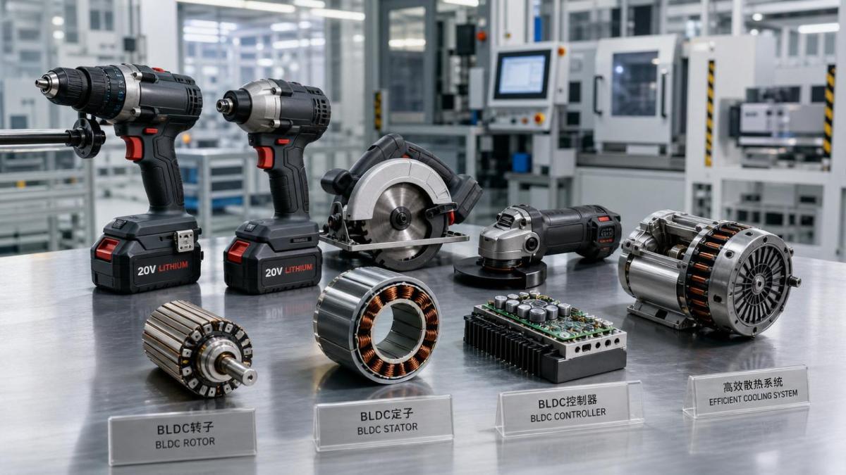 BLDC Motor Technology Explained for Longer Tool Life BLDC Motor Technology Explained for Longer Tool Life