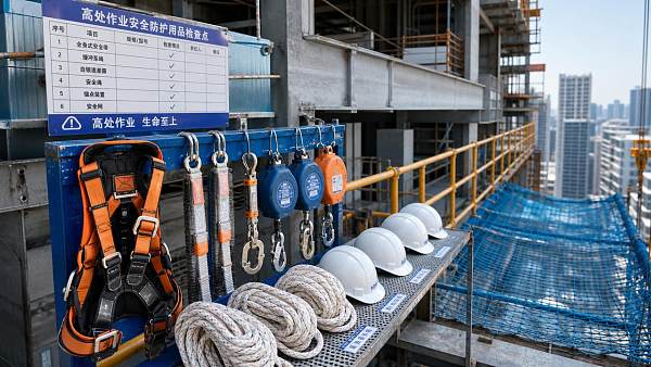 Construction Safety Equipment Checklist for High-Rise Fall Risk Control