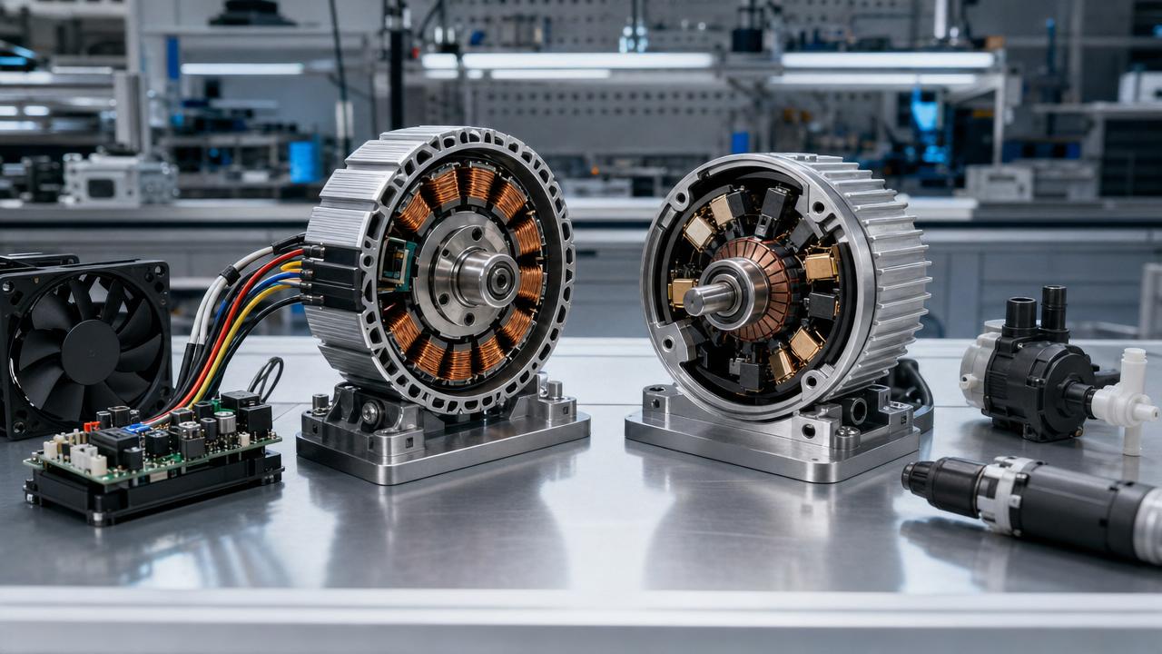 BLDC Motor vs Brushed Motor: Efficiency, Heat, and Service Life
