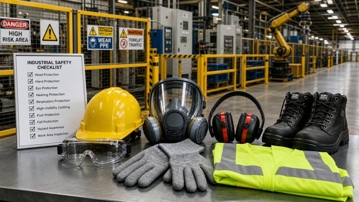 Industrial Safety Gear Checklist for High-Risk Work Areas Industrial Safety Gear Checklist for High-Risk Work Areas