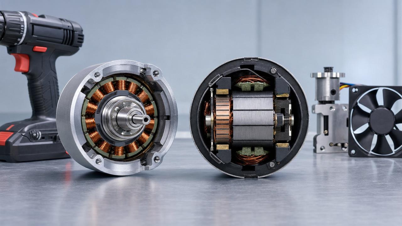 BLDC Motor vs Brushed Motor: Key Performance Differences