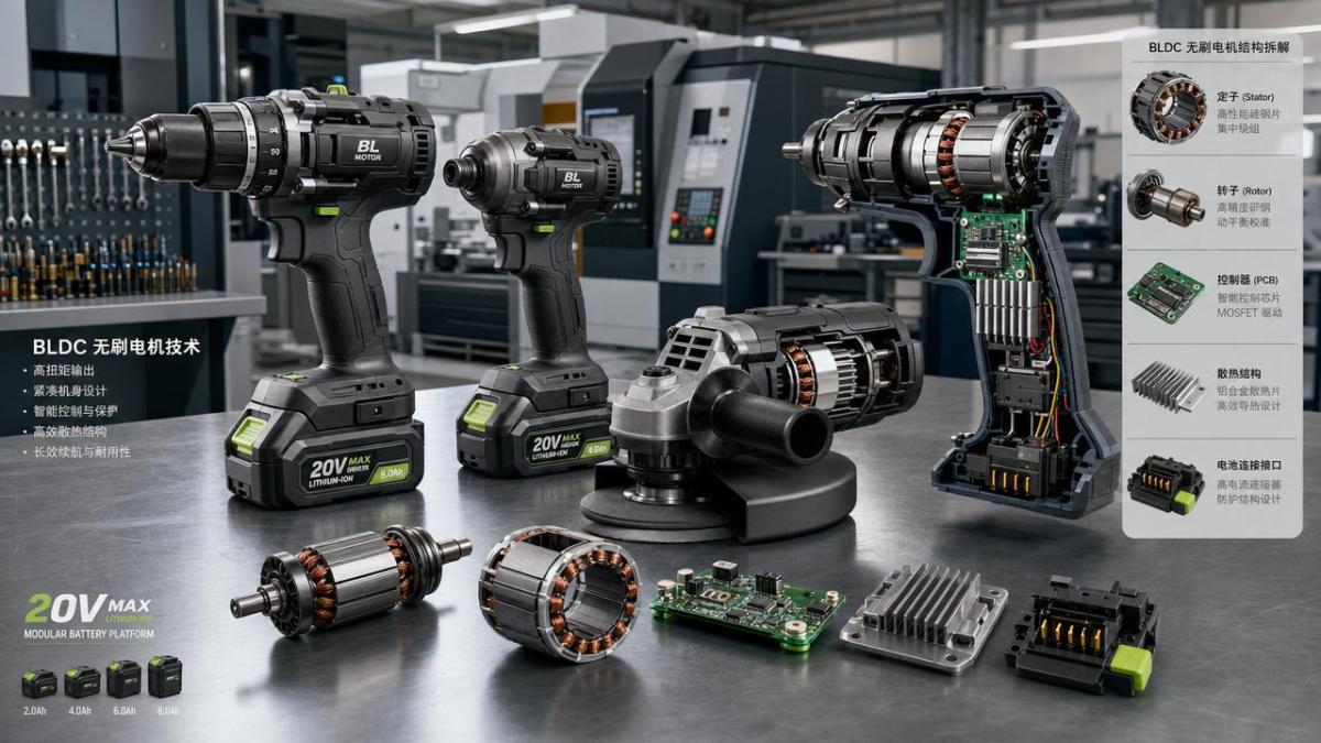 BLDC Motor Technology Trends Shaping Power Tools in 2026 BLDC Motor Technology Trends Shaping Power Tools in 2026