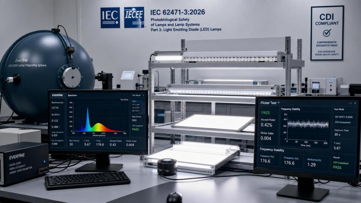 IEC 62471-3:2026 Adds CDI Test for Commercial LEDs IEC 62471-3:2026 Adds CDI Test for Commercial LEDs