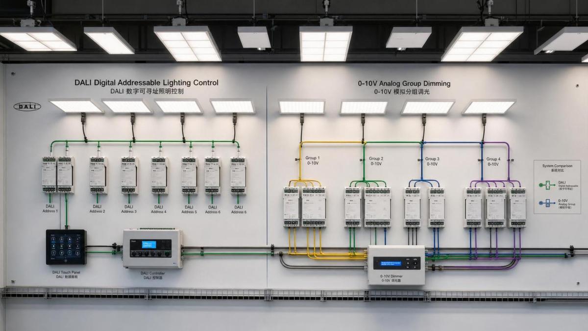 DALI Protocol vs 0-10V for Smart Lighting Projects DALI Protocol vs 0-10V for Smart Lighting Projects