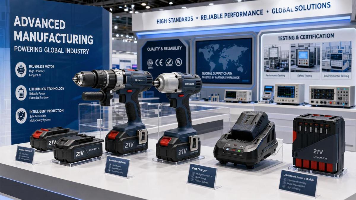 Brushless Li-ion Tools Draw Buyer Focus at CICPE Brushless Li-ion Tools Draw Buyer Focus at CICPE