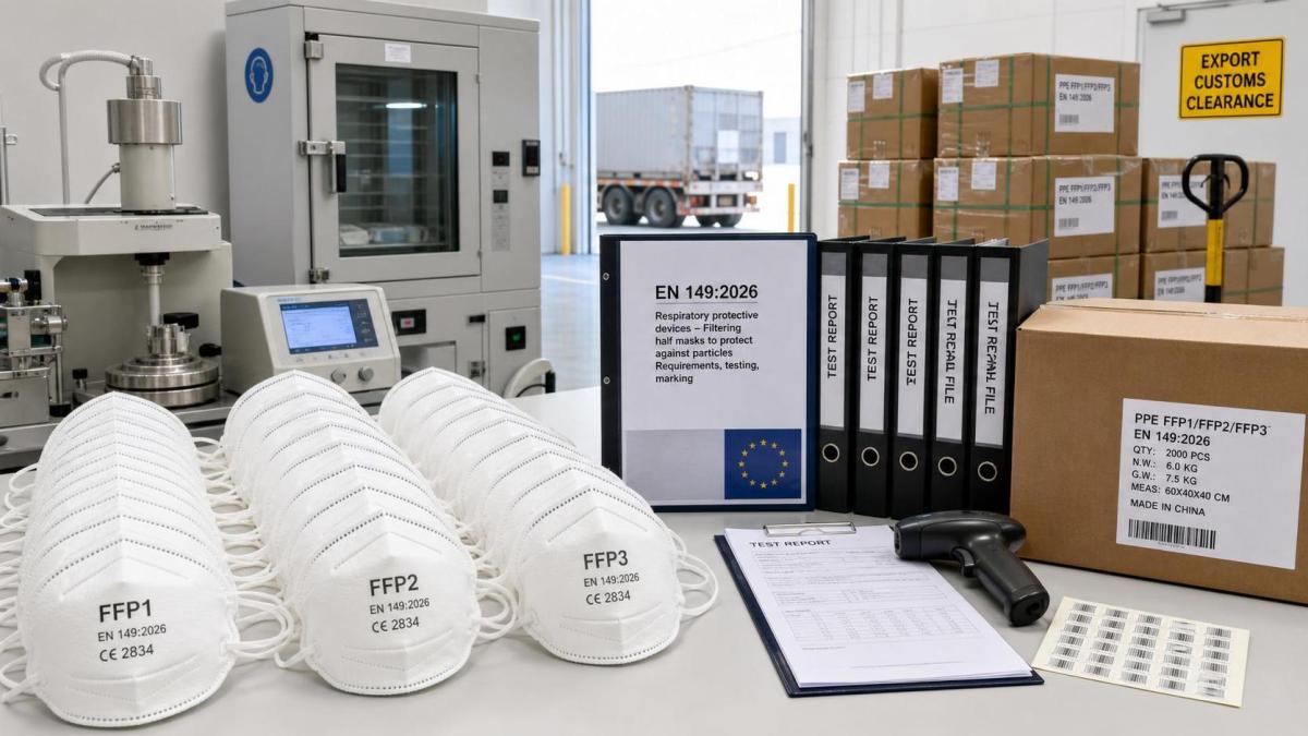 EN 149:2026 Takes Effect as EU Tightens Respirator Export Compliance