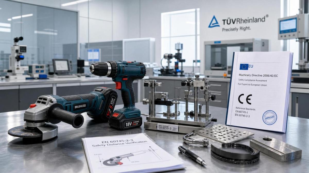 EU Updates EN ISO 13857 for Brushless Li-ion Tools
