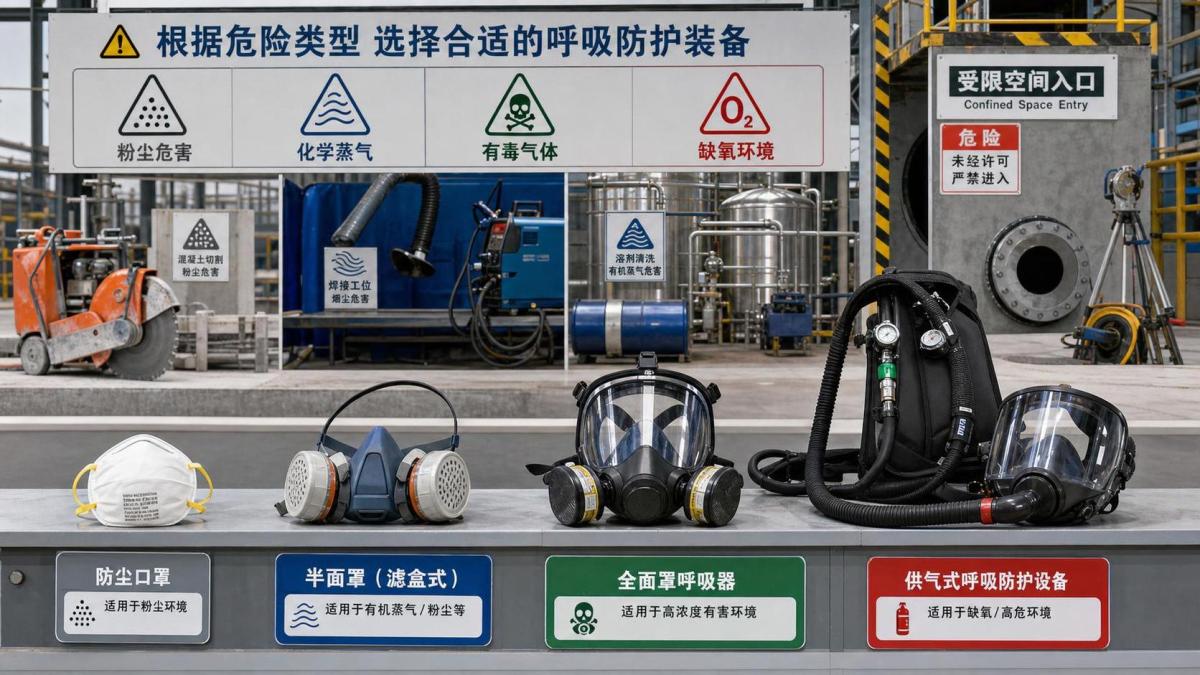 PPE Application Guide: When to Use Respirators by Hazard Type