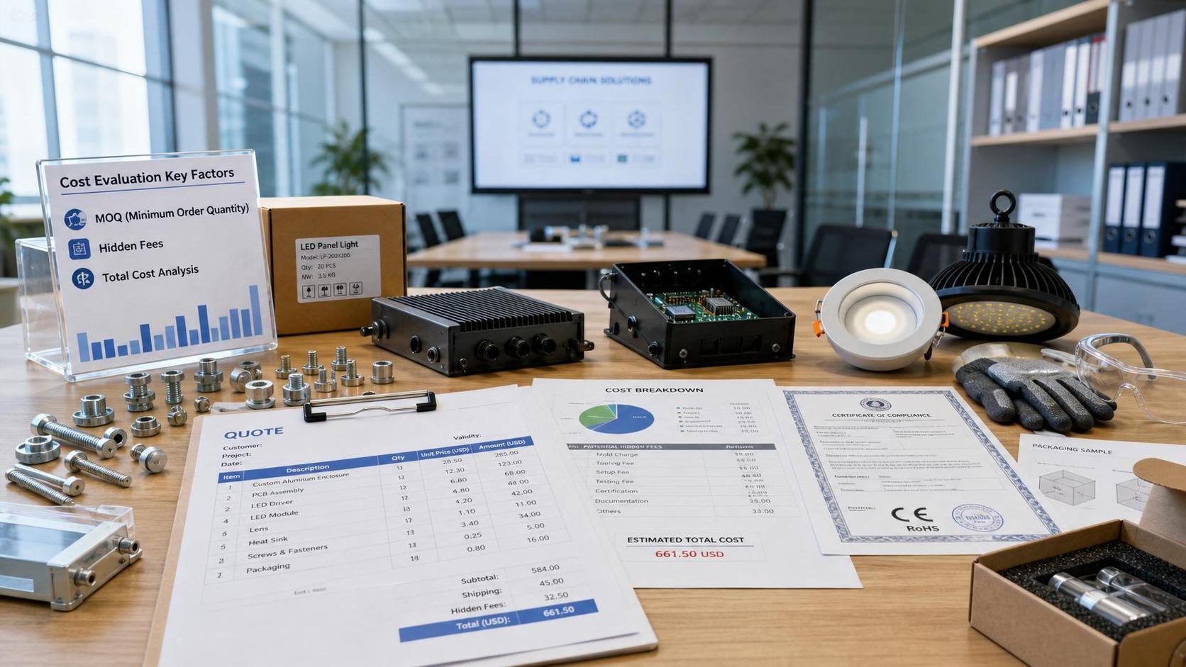 Custom Hardware Solutions Pricing: Cost Drivers, MOQ, and Hidden Charges