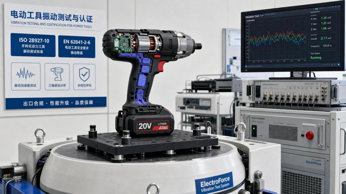 IEC 62841-3-10:2026 Tightens Vibration Limit 37% IEC 62841-3-10:2026 Tightens Vibration Limit 37%