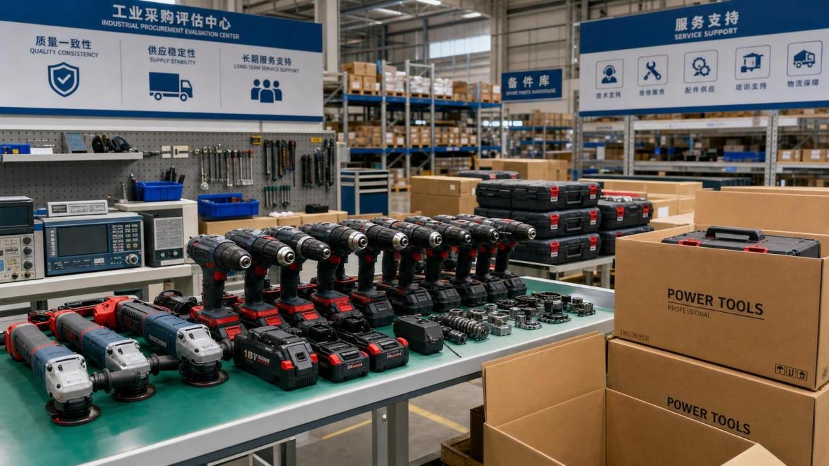 How to Compare Industrial Tools Suppliers for Long-Term Service Value