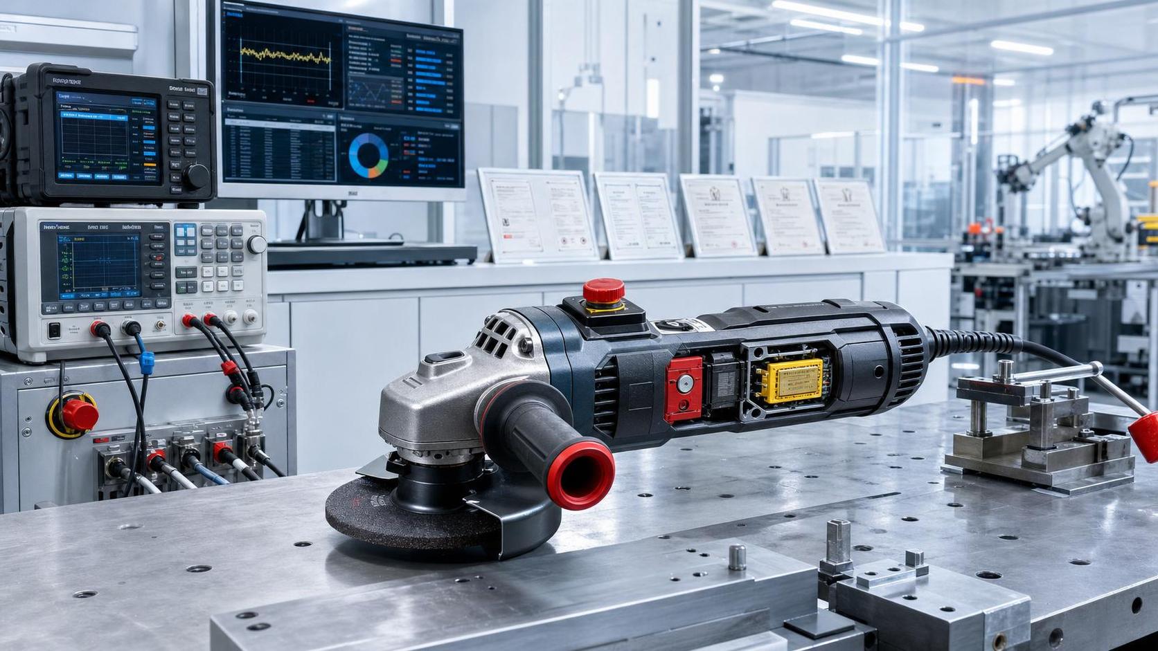 IEC 61508-2 Ed.4 Sets SIL2 Stop Requirement for Heavy-duty Angle Grinders