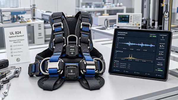 UL 824 Update Adds Real-Time Fall Impact Reporting