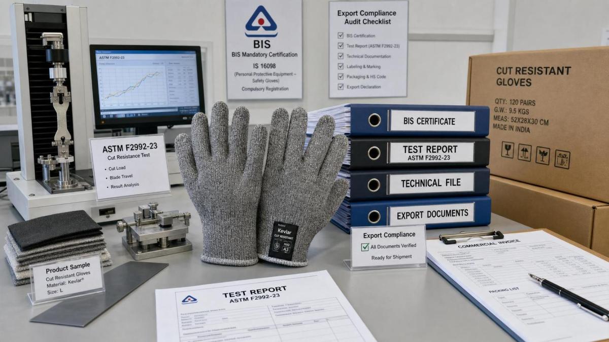 India BIS Expands Mandatory Scope for Cut-Resistant Kevlar Gloves