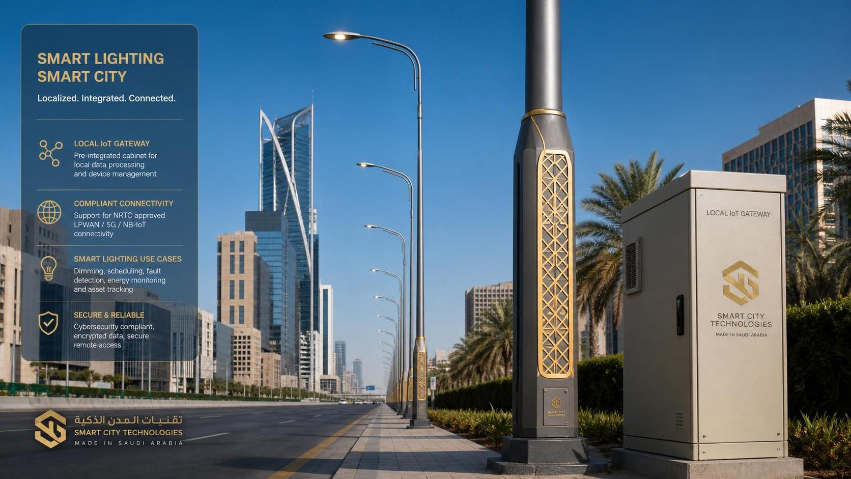 Saudi SASO Tightens Smart Street Lighting IoT Gateway Rule