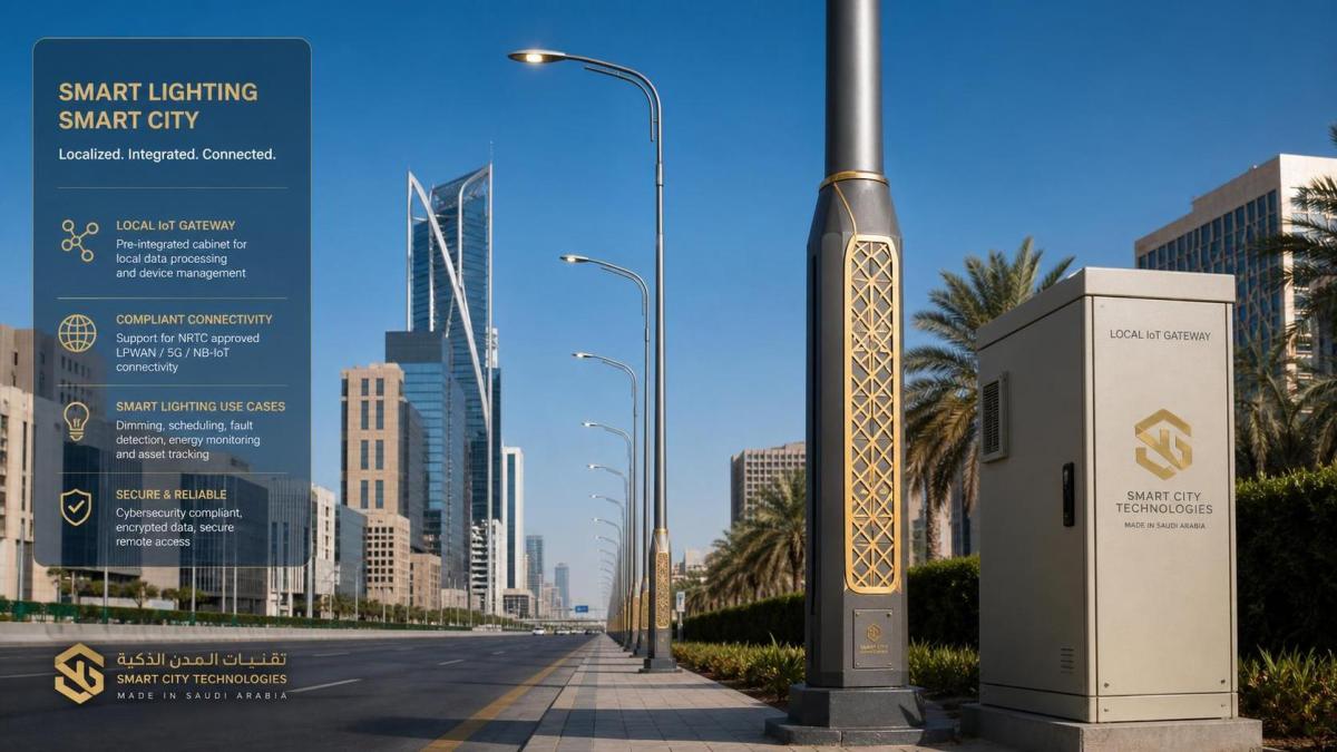 Saudi SASO Tightens Smart Street Lighting IoT Gateway Rule Saudi SASO Tightens Smart Street Lighting IoT Gateway Rule