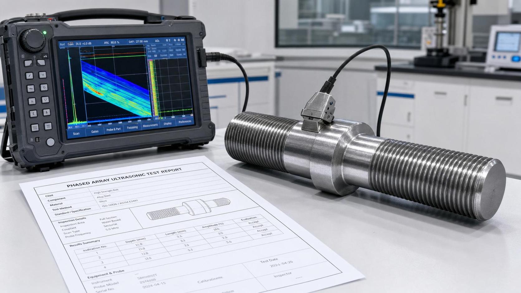Japan Updates JIS B 1182 for PAUT-Based Bolt Certification