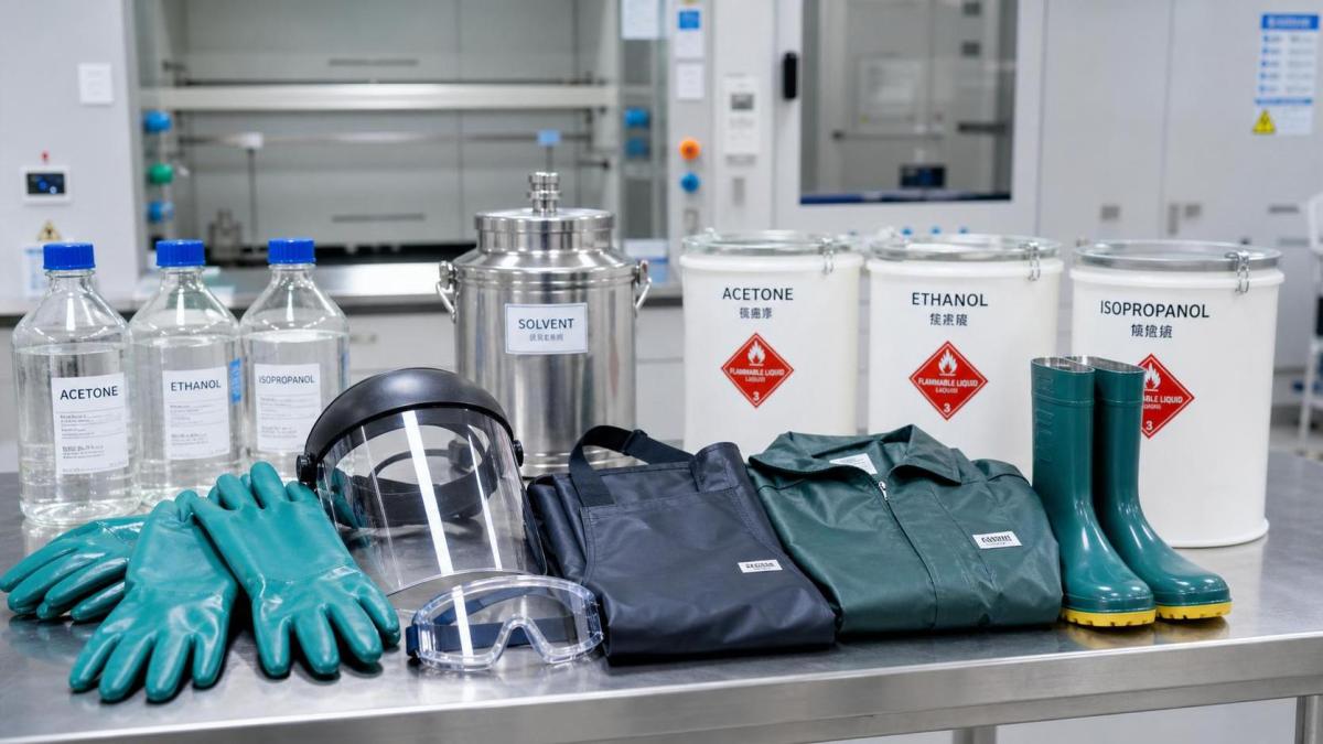 How to Choose Chemical Resistant PPE for Solvents and Splash Hazards