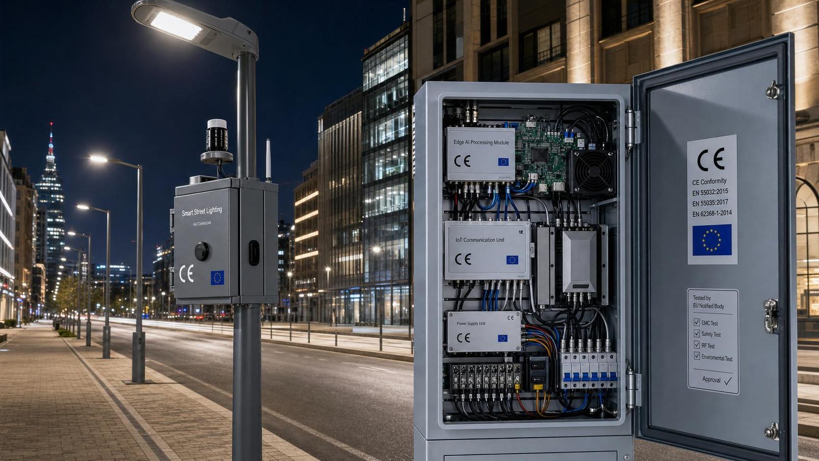 EU CE Rule Takes Effect for Edge AI in Smart Lighting