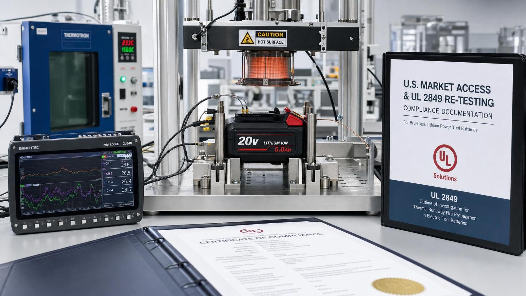 CPSC Alert Tightens UL 2849 Testing for Li-ion Tool Packs