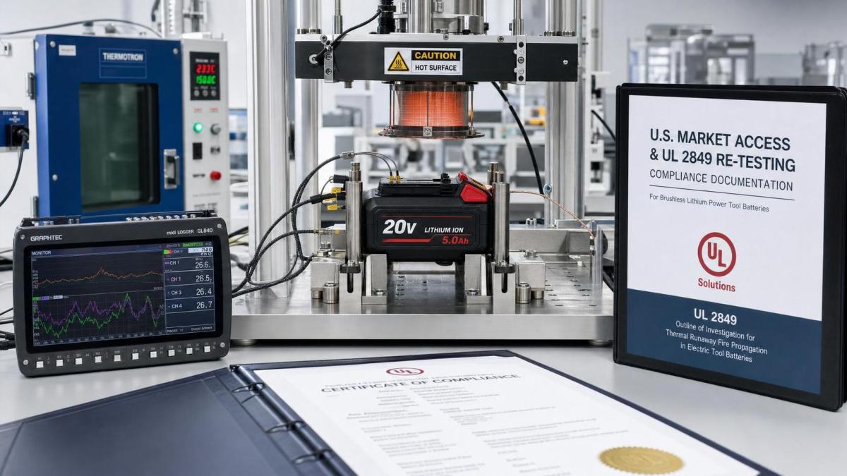 CPSC Alert Tightens UL 2849 Testing for Li-ion Tool Packs CPSC Alert Tightens UL 2849 Testing for Li-ion Tool Packs