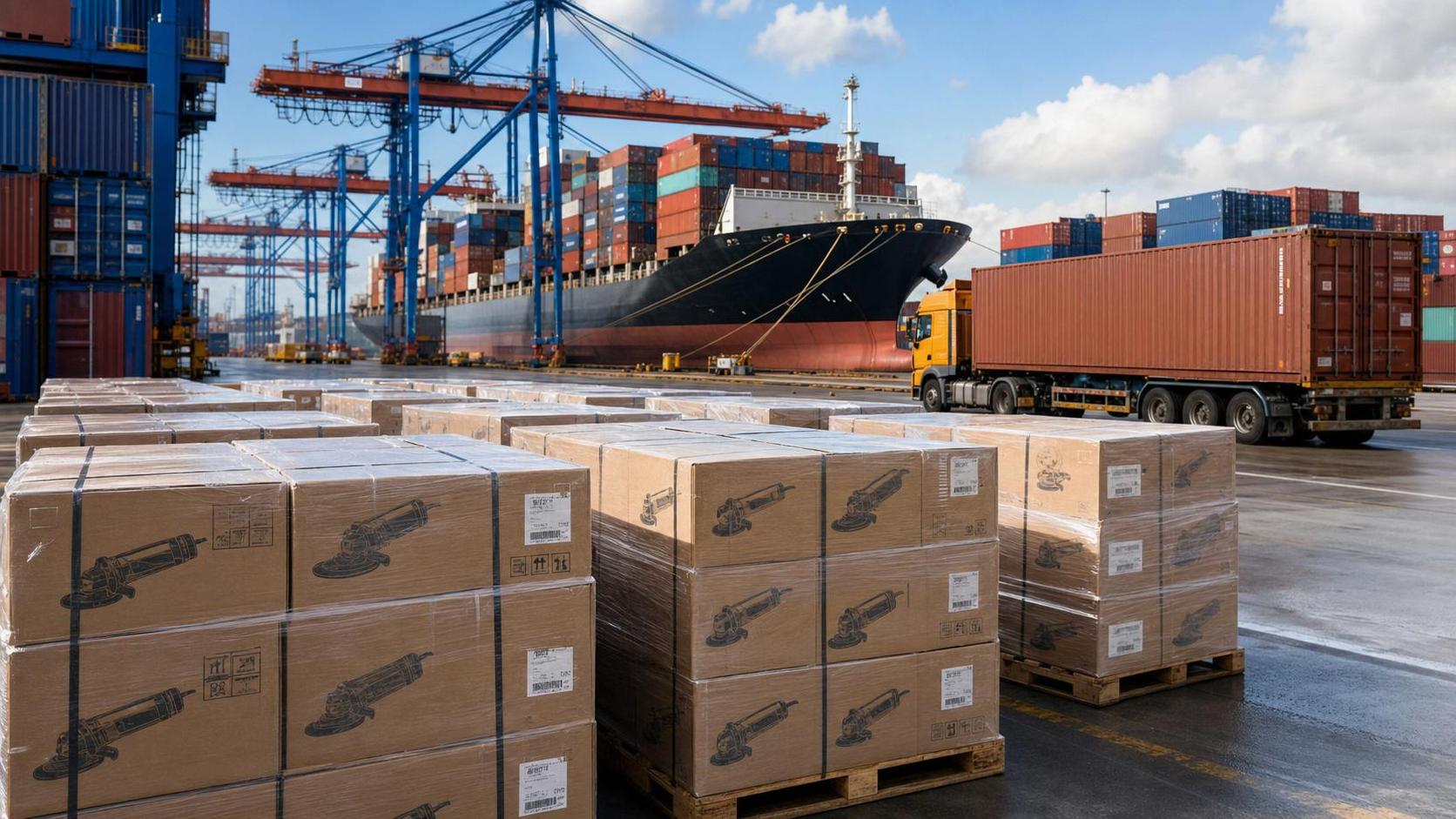 Freight Spike Raises Heavy-duty Angle Grinder Shipping Costs 23%