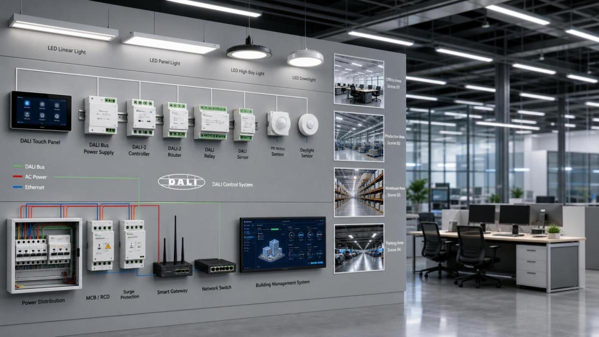 DALI Lighting Control: Key Factors for System Selection DALI Lighting Control: Key Factors for System Selection