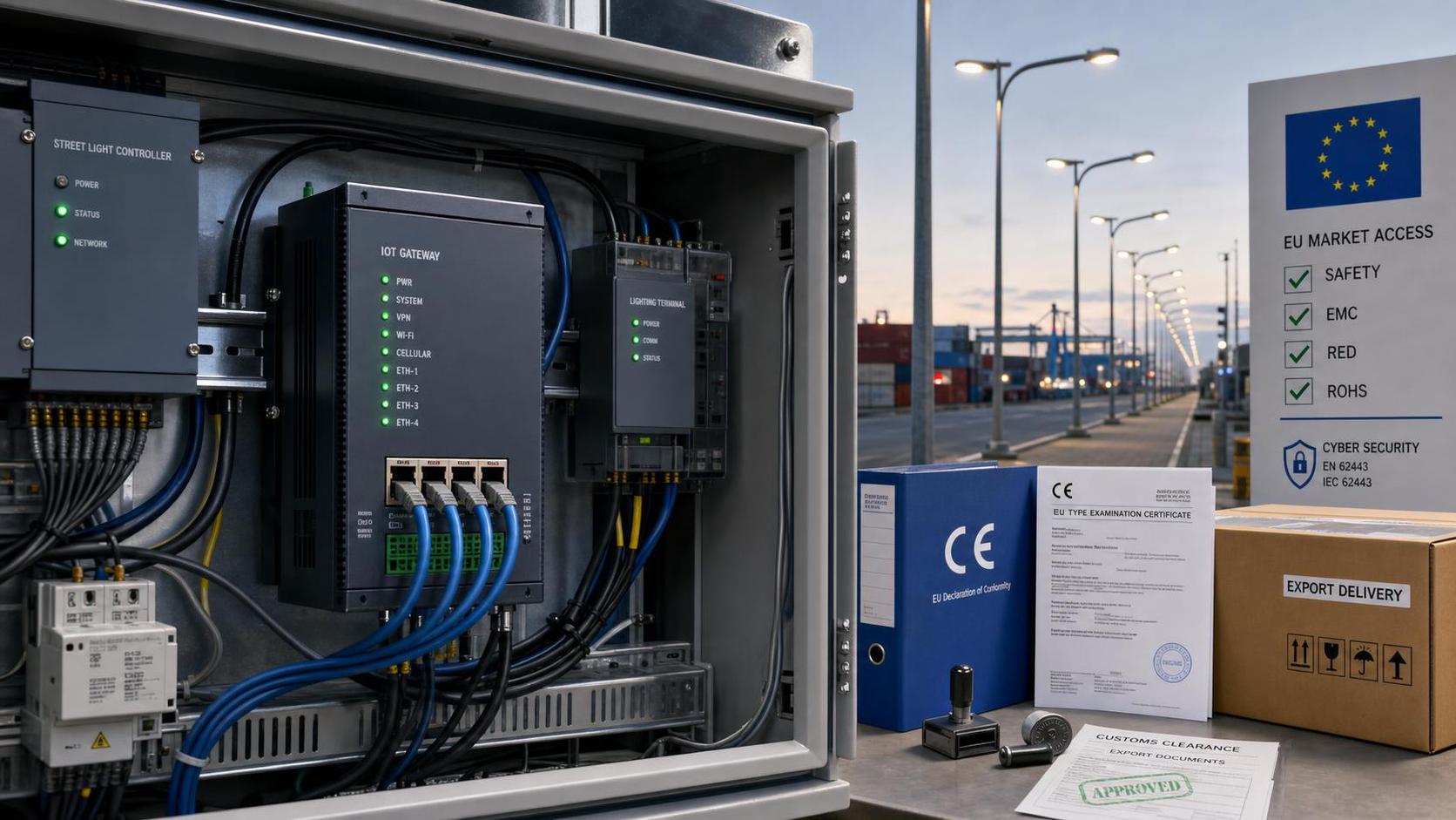 EU Makes EN IEC 62443-4-1 Mandatory for Smart Street Lighting IoT Gateways