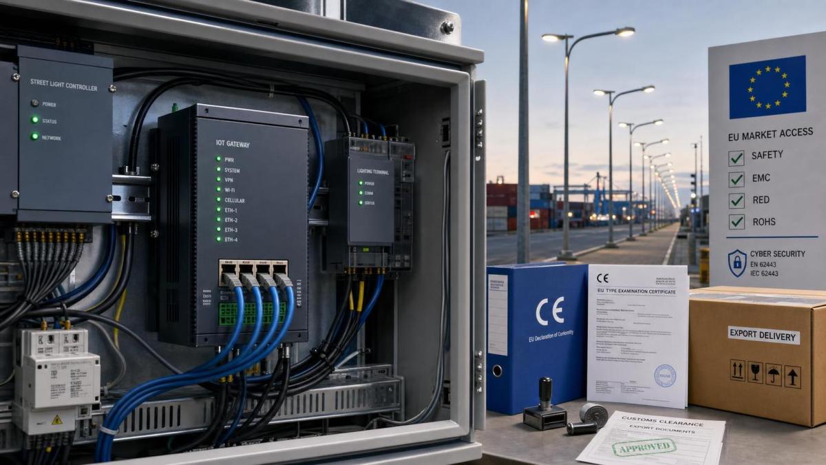 EU Makes EN IEC 62443-4-1 Mandatory for Smart Street Lighting IoT Gateways