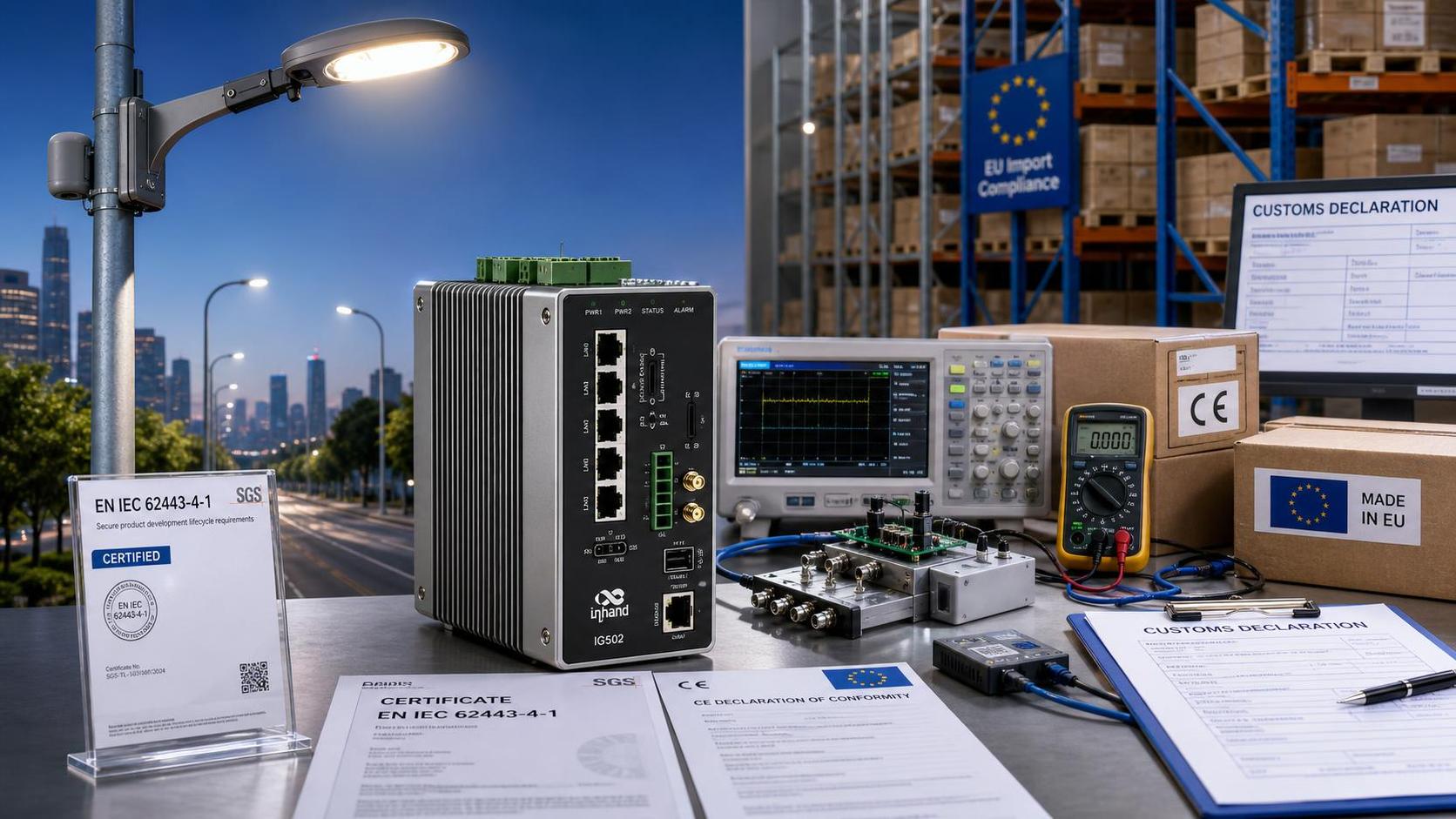 EU Rule Takes Effect: Smart Lighting IoT Gateways Need EN IEC 62443-4-1 Clearance