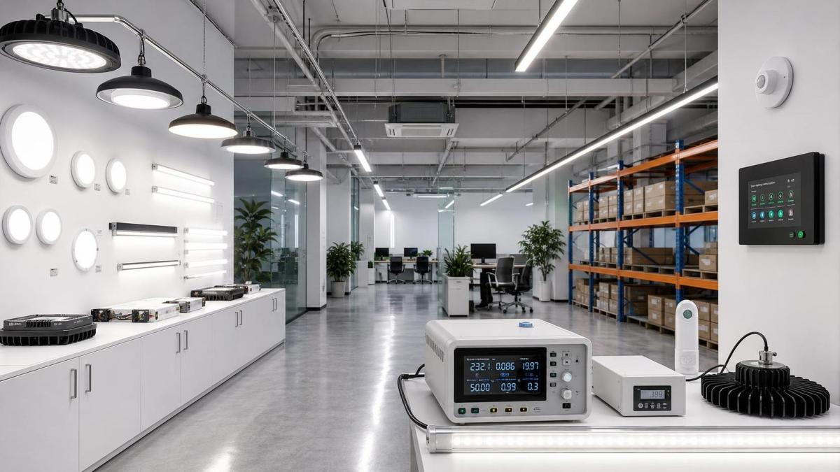 How to Compare Commercial LED Lighting Systems for Flicker, Efficiency, and Payback