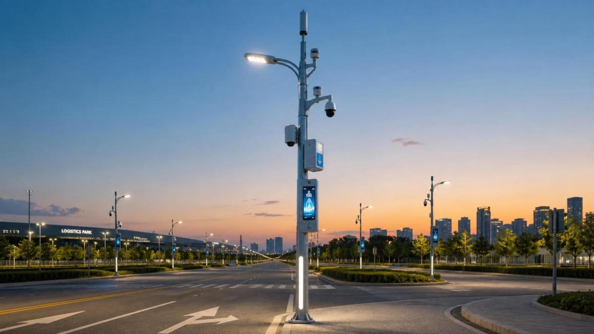 When do smart street lighting poles deliver a real payback?