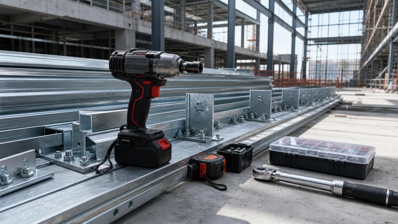 When do industrial fastening tools for construction reduce labor costs?