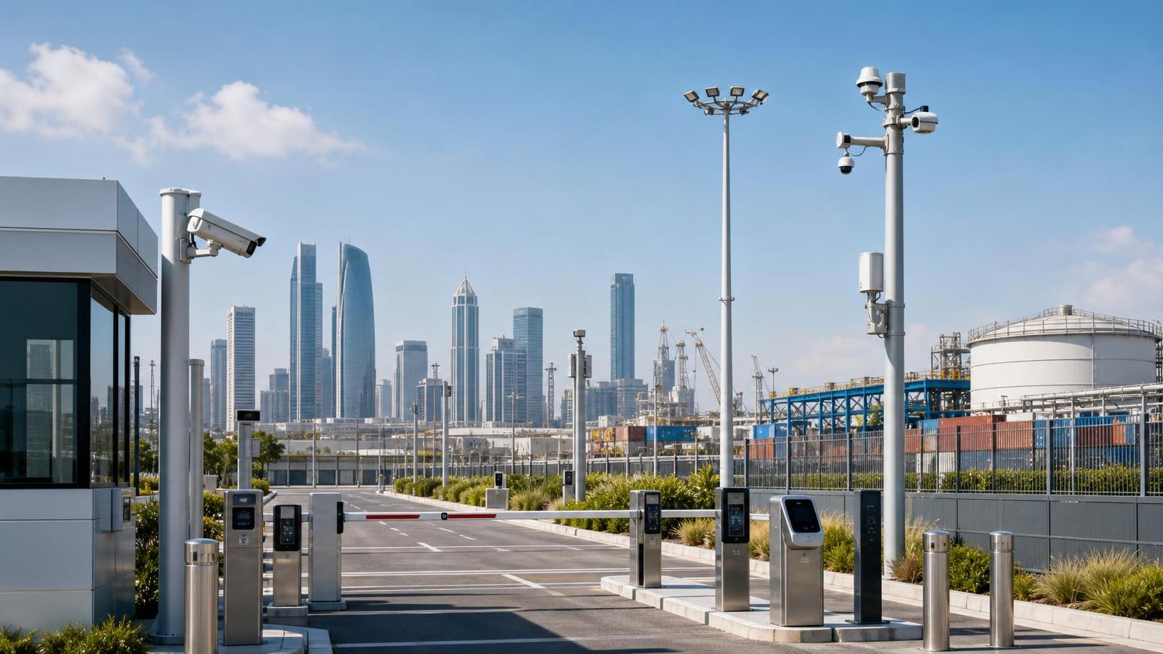 What drives physical security spending in the Middle East
