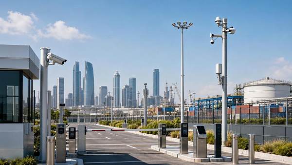 What drives physical security spending in the Middle East