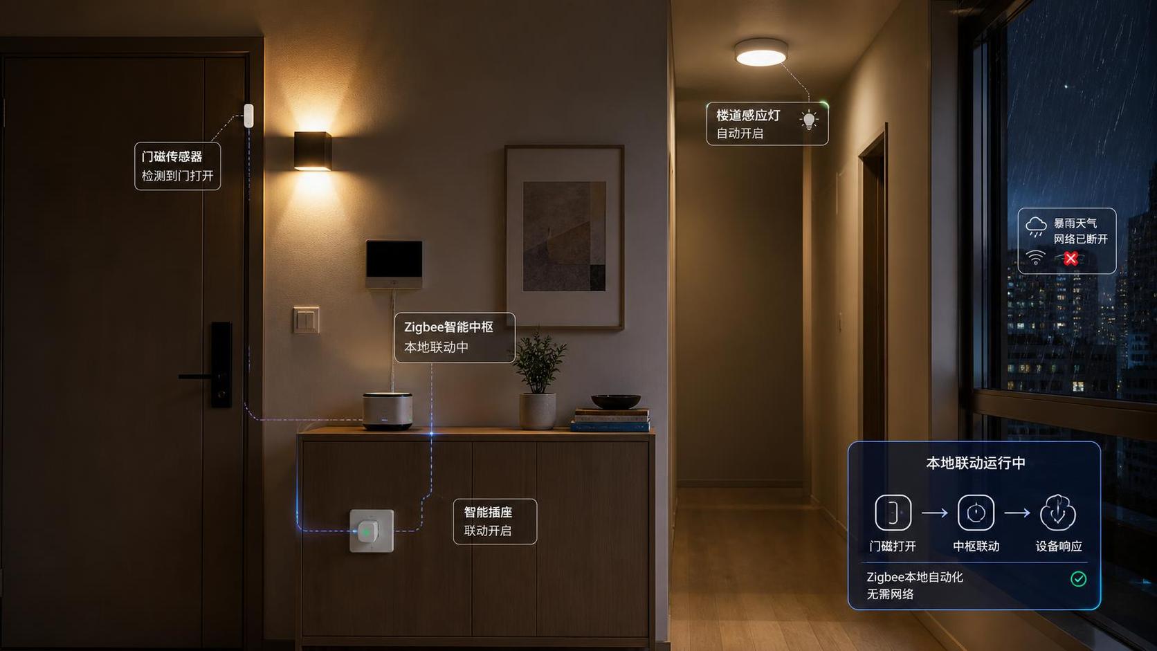 How Zigbee home automation keeps smart devices working offline