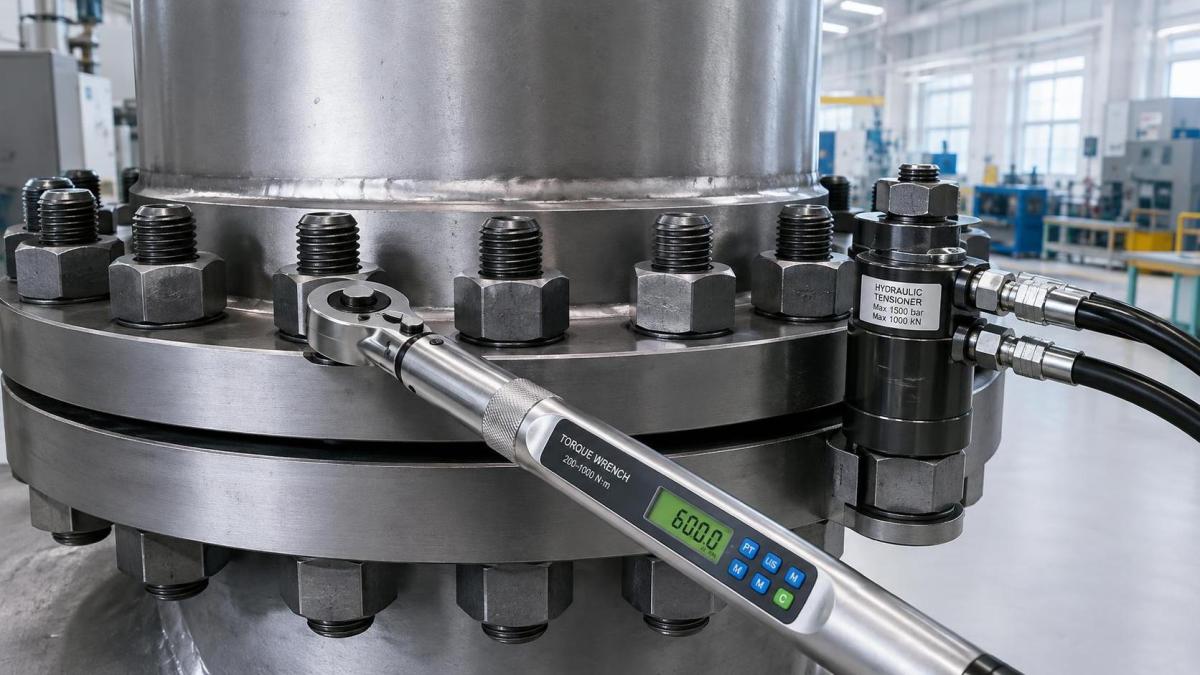 When should high-strength bolts be tightened by torque or tension? When should high-strength bolts be tightened by torque or tension?