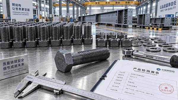 A product specification checklist for ordering high-strength bolts