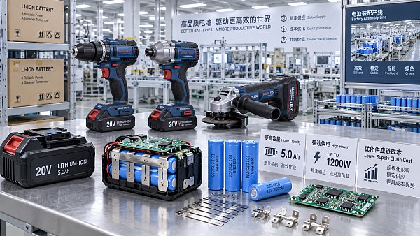 What drives Li-ion batteries price fluctuations for cordless tools?