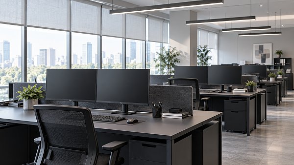How to set office lighting specifications that reduce screen glare