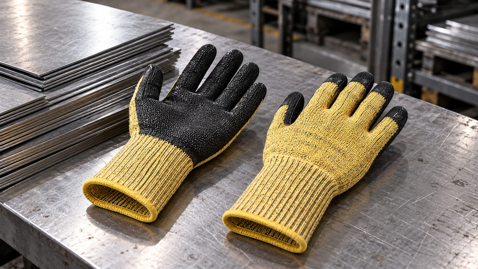 How to select cut-resistant Kevlar gloves for sheet metal handling