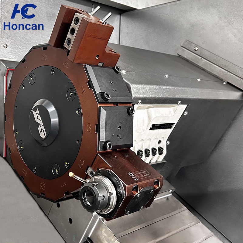 مخرطة CNC ذات سرير مائل TCK52D