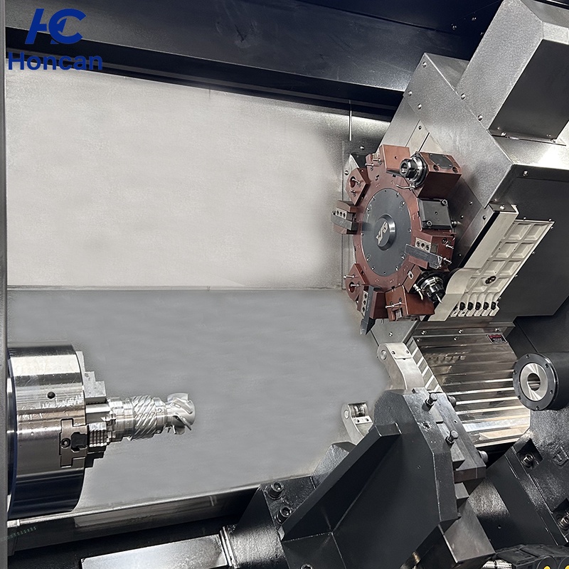 Torno CNC de Bancada Inclinada TCK600DY