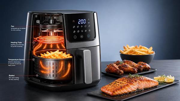 How to Choose Precision Cooking Tech for Smart Air Fryers: Sensors, Control, and Results