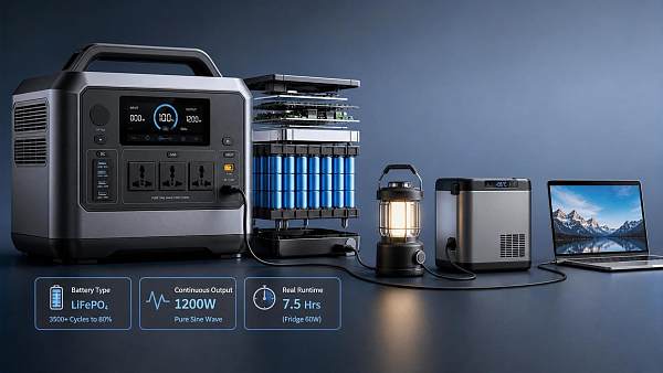 Portable Power Stations Buying Guide: Battery Type, Output, and Runtime That Matter