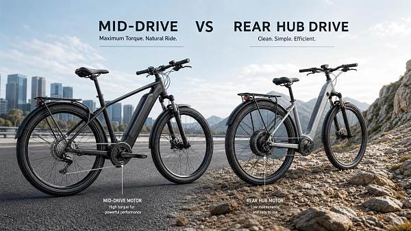Mid-drive vs Hub-drive High-Performance E-bikes: Which Setup Fits Range, Torque, and Terrain?
