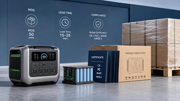 International Sourcing Resources for Portable Power Stations: MOQ, Lead Time, and Compliance