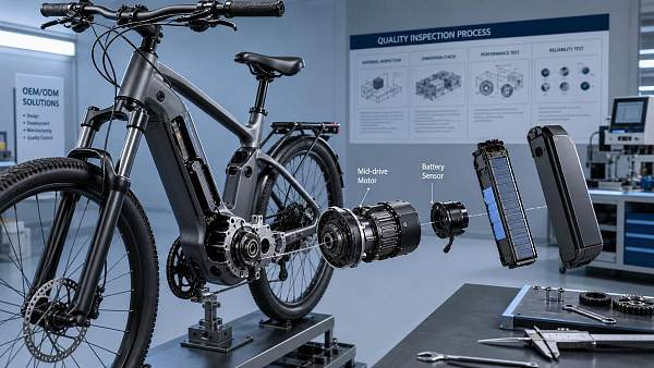 Mid Drive Electric Bikes Manufacturer Checklist: What to Verify Before You Place an OEM Order