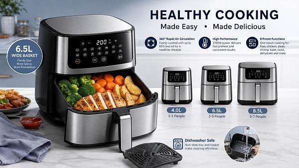 How to Choose Air Fryers for Meal Prep: Basket Size, Wattage, and Preset Functions
