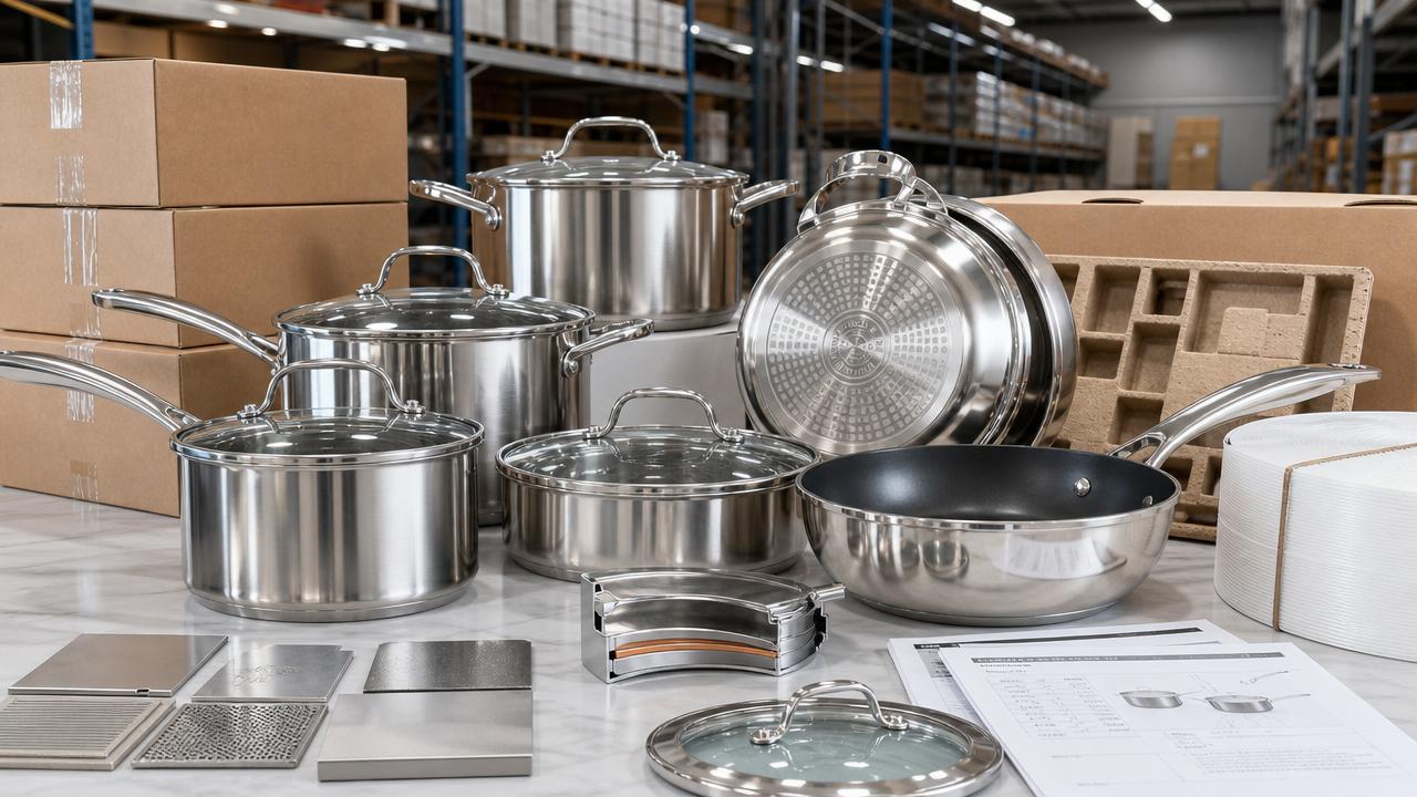 Stainless Steel Cookware Wholesale: Cost Factors That Change Your Margin